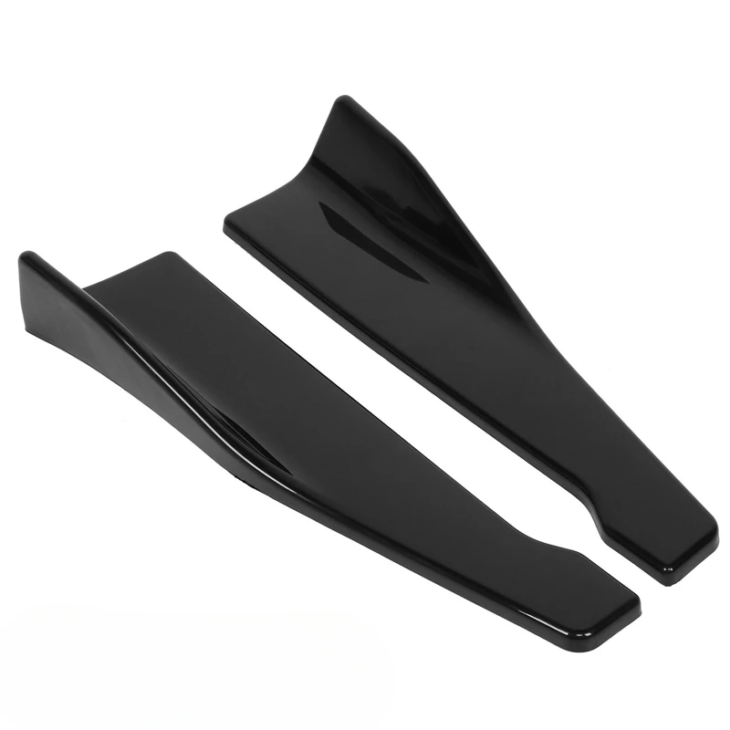 48CM Side Skirt For BMW E90 E46 F20 F30 E39 G20 Accessories Universal Extension Protector Rear Bumper Spoiler Diffuser Split