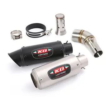 Exhaust Tail Pipe For YAMAHA YZF R25 14-2023 R3 2015-23 Motorcycle Escape Muffler Stainles Steel Mid Link Tube With DB Killer