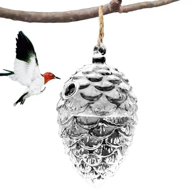 

Bird Feeder Wild Bird Feeder Hummingbird Feeder For Outside Backyard Patio Glass Hummingbird Feeder Garden Bird Feeder Backyard