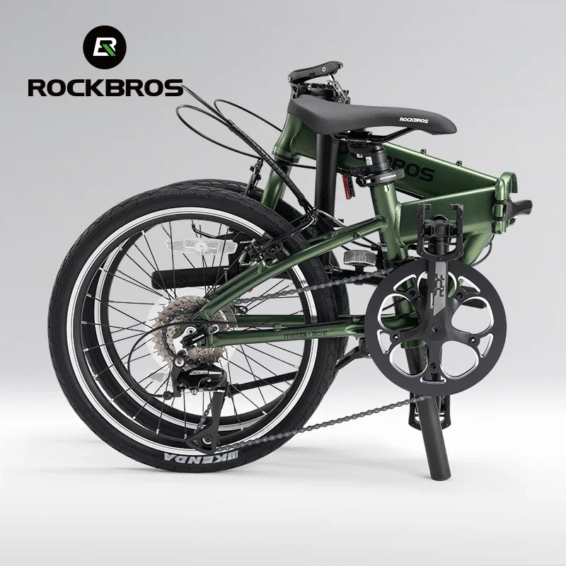ROCKBROS 20 インチ折りたたみ自転車シマノ 8 スピードアルミ