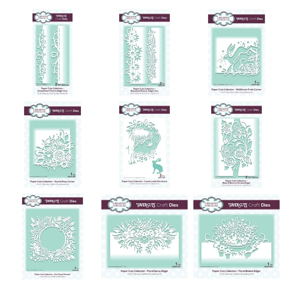 Wildflower-troqueles de campo para manualidades, plantilla para hacer tarjetas de felicitación, Diy