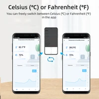Tuya Smart Temperature And Humidity Sensor WiFi/Zigbee IP65 Waterproof Indoor Outdoor Dual-use Compatible With Alexa Google Home - Image 6