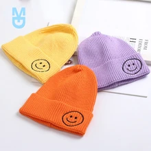 

New 14 Colors Baby Hat for Boy Warm Baby Winter Hat for Kids Beanie Knit Children Hats for Girls Boys Cap born Hat for 0-4 years