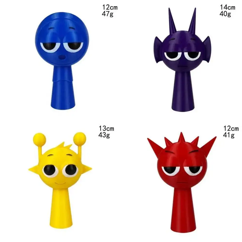 Gensly 12Pz Figure Colorate Figure Raddy/Oren/Owakcx/Durple/Jevin/Wenda