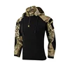 Softair Paintball Tactical Suits Work Clothing Uniform Multi Pockets Combat Camo Shirts Hood Cargo Pants +Pads Hunting Clothes 5