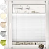 Pleated Blind, Klemmfix, No Drilling,Folding Roller Blind, Window Blind for Doors and Windows, Opaque, Privacy Protection, 1