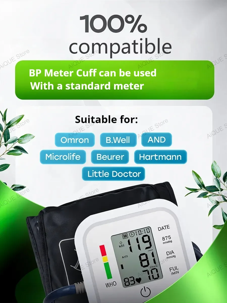 AiQUE 22-32/42cm Blood Pressure Monitor Cuff For Arm Blood Pressure thumbnail 7