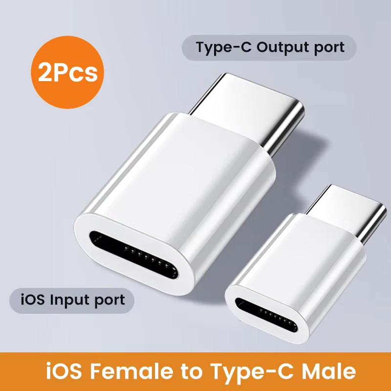 Fast Charging USB-C to Lightning Data Transfer Adapter