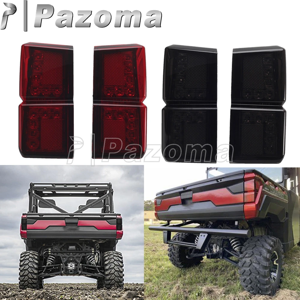 

Задние светодиодные фонари UTV 12 В, стоп-сигнал, задний фонарь для Polaris Ranger 1000 XP CREW NSTR 49 50S 2018-2022 OEM #2413766/2413767, запчасти