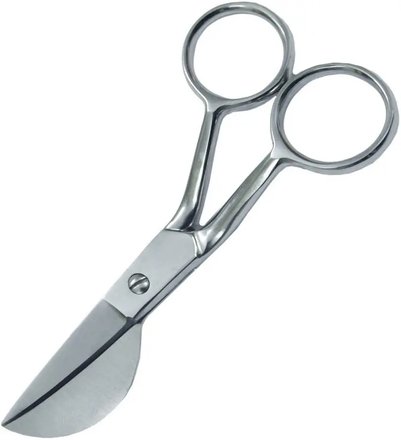 Forbici Trapuntate 6" Duckbill Applique Ricamo Curvo Pizzo Filo - Foto 5