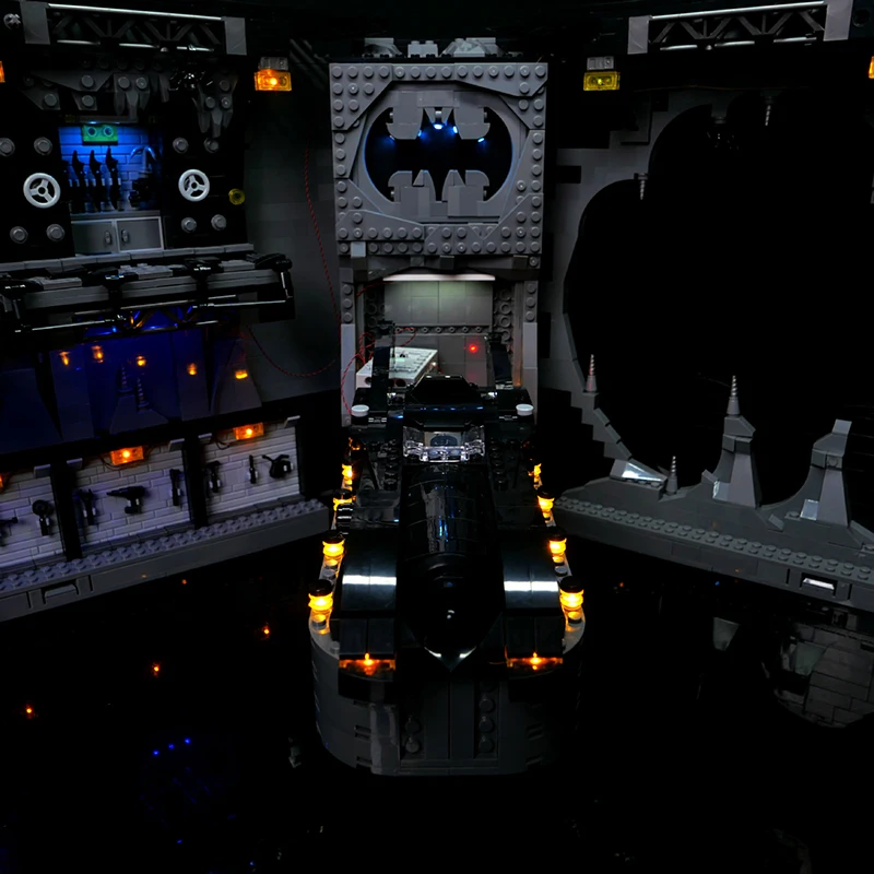 RC LED Light Kit For LEGO 76252 Batcave Shadow Box Building Blocks Brick Toy（Only LED Light，Without Blocks Model)