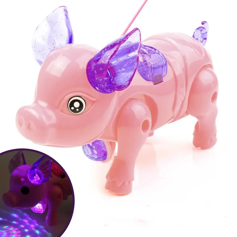 New cool illuminazione elettrica musica giocattolo per bambini rotante auto acro