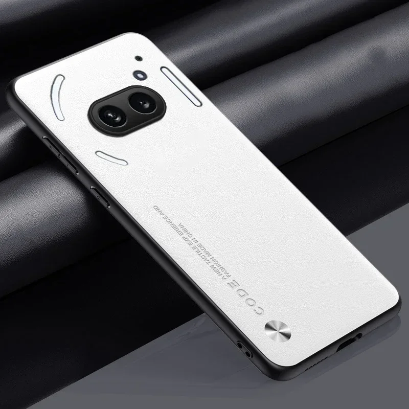 Carbon Fiber PU Leather Matte Anti-Shock Plain Case