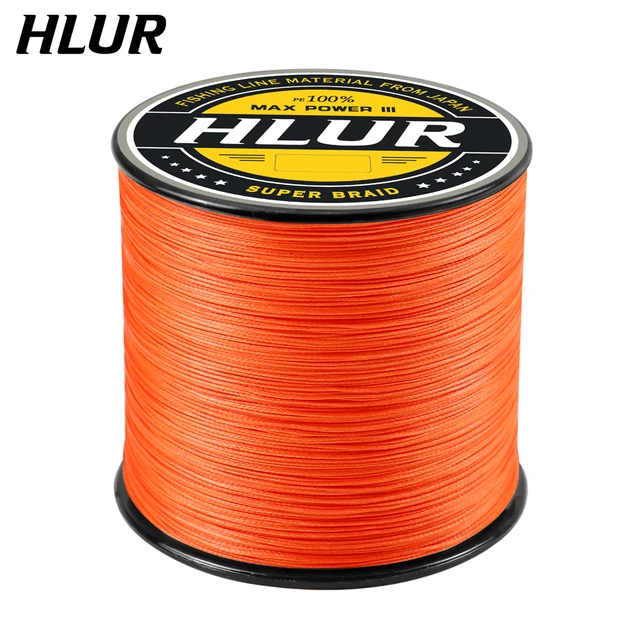HLUR 4 Braided Fishing Line 300M Multifilament PE 4 Strands