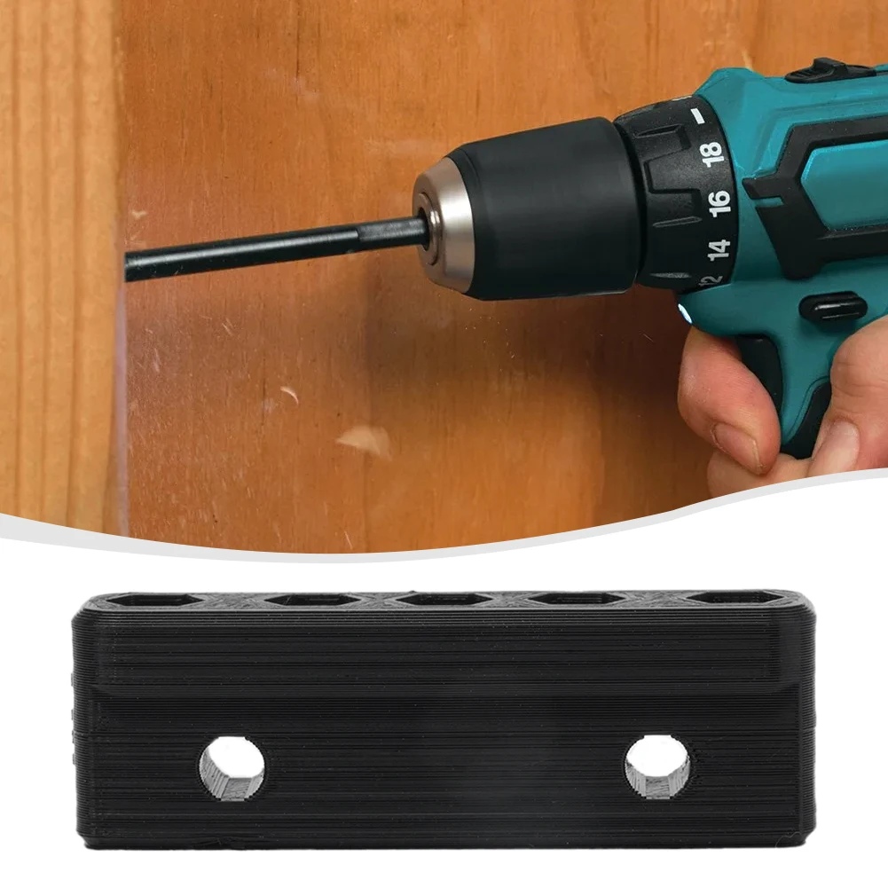 

For Punch For Hammer Drill Industrial Drill Bit Holder 5 Spots Magnetic Organizer Red/yellow/black High Quality