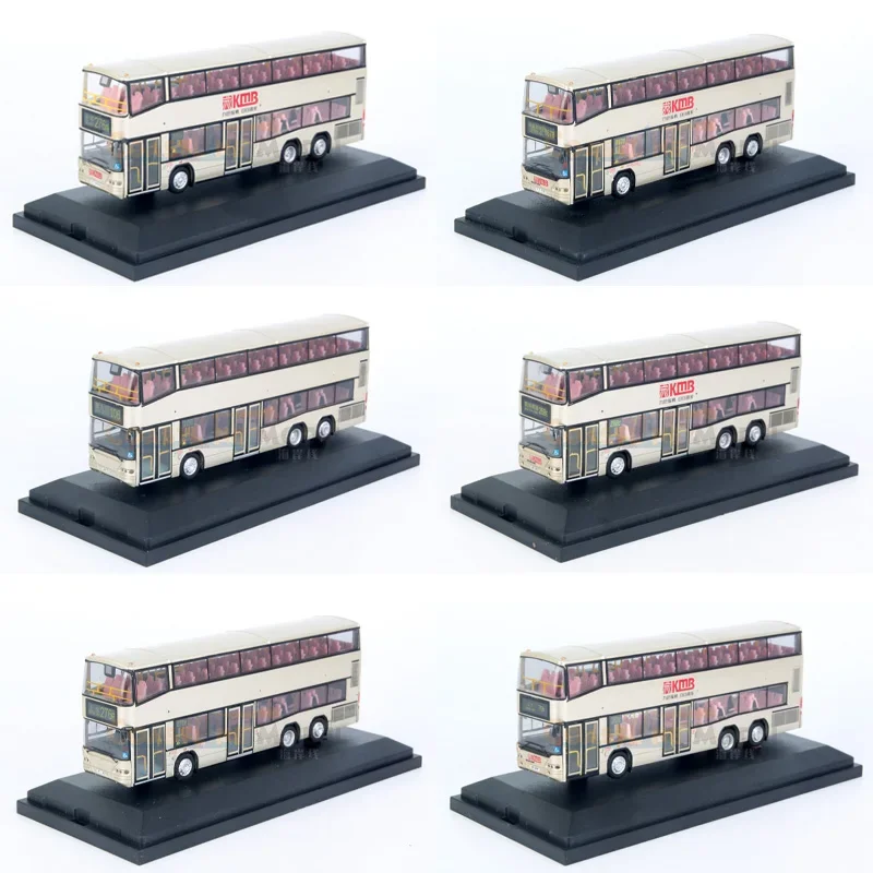 

1:76 Scale Diecast Alloy KMB NEOPLAN Double Decker Bus Toys Cars Model Classics Nostalgia Adult Souvenir Gifts Static Decoration