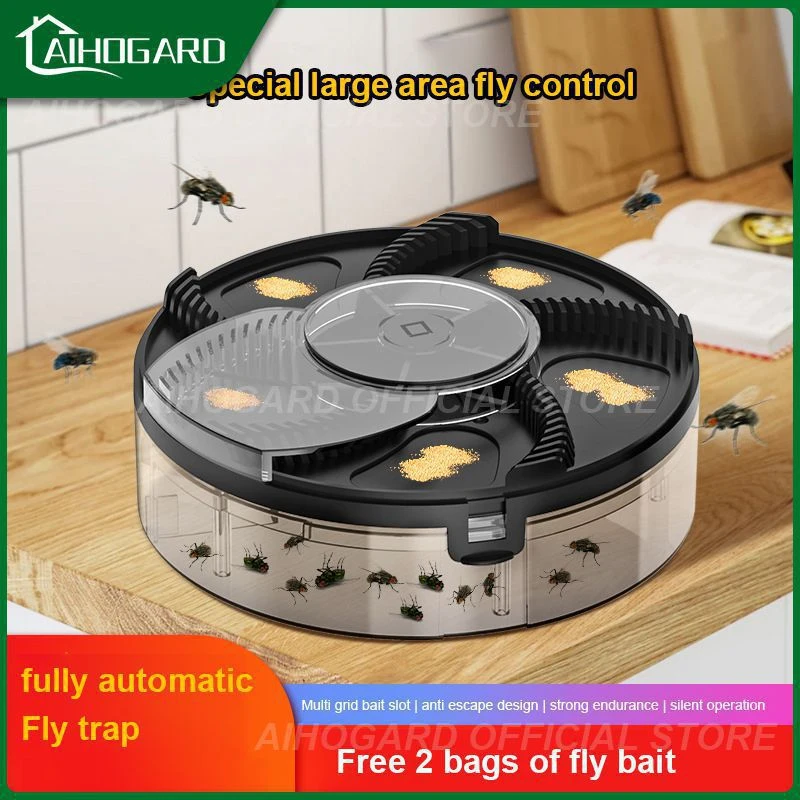 Home Kitchen Electric Fly Trap Automatic Usb Insect Pest Catching