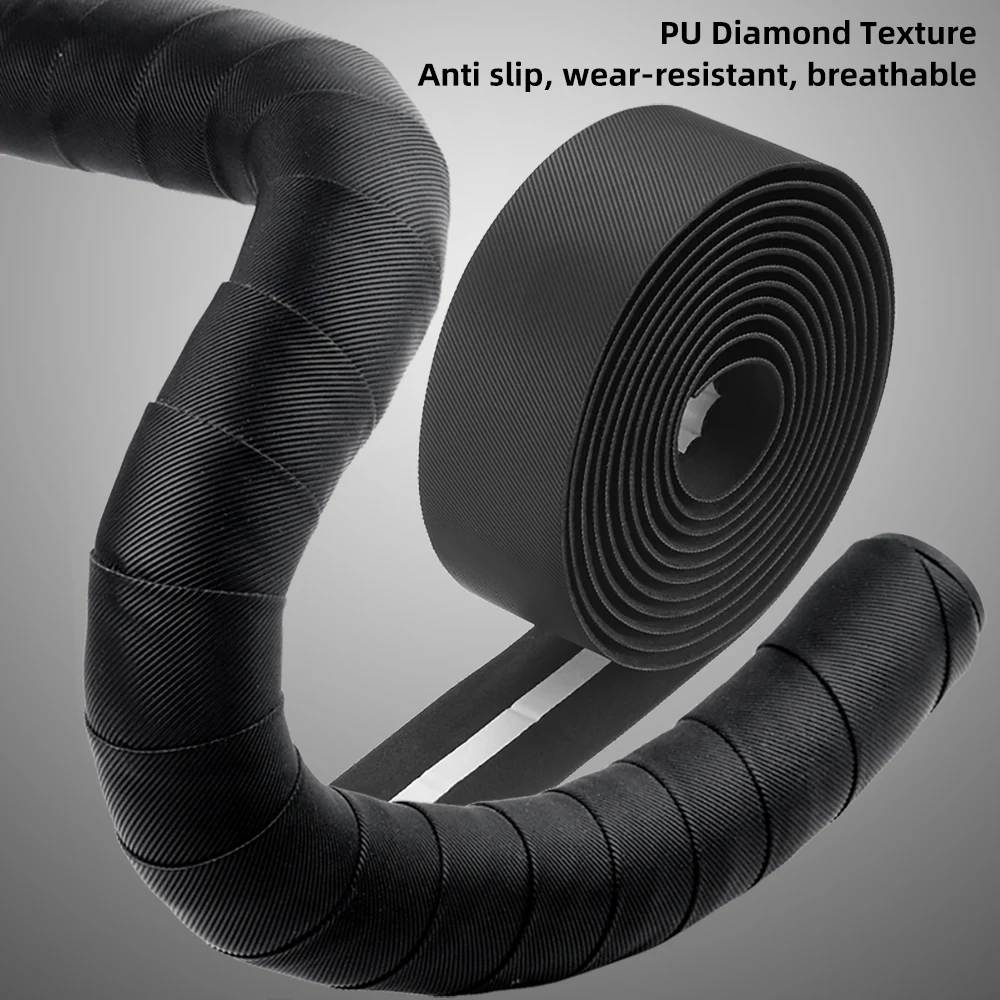 MOTSUV Bicycle Handlebar Tapes Shock-Absorption Comfortable Handles Tape EVA PU Road Bike Drop Bar Handle Belt Wrap Cycling Part
