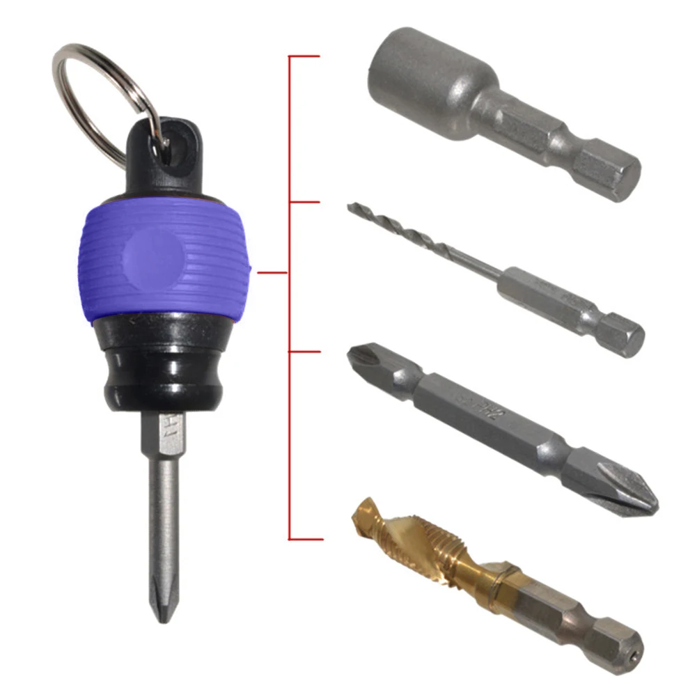 1/4 Inch Hex Shank Screwdriver Bits Holder Quick Release Extension Bar