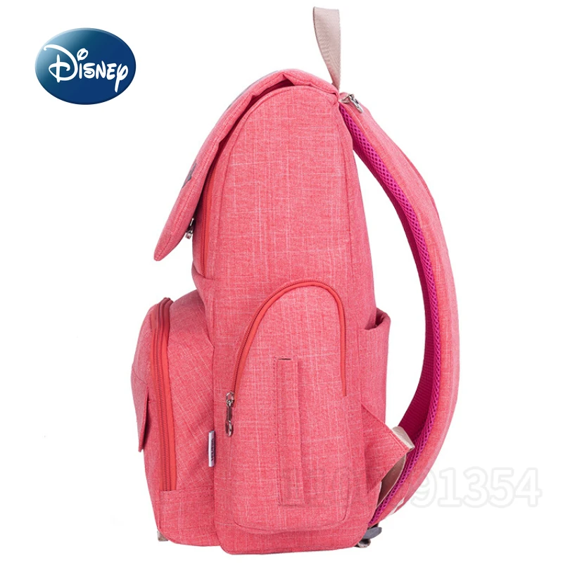 Disney-mochila Original de Mickey para pañales, bolso de bebé de dibujos animados, gran capacidad, multifuncional, alta calidad