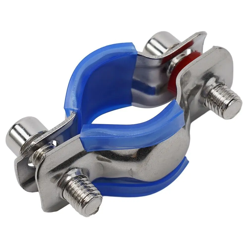 2 Pcs Protective Clip Office Chair Pipe Clamps Saver Stop Sinking Tool Adjustable Cushion Repair Kit Height Stainless Steel Fix