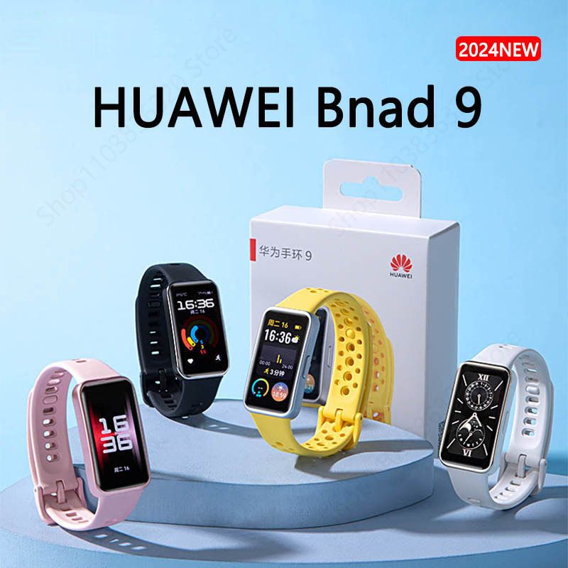 2024 New Original HUAWEI Band 9 Smart bracelet 1.47'' AMOLED Screen Heart Rate 2 Weeks Battery Life Smartband