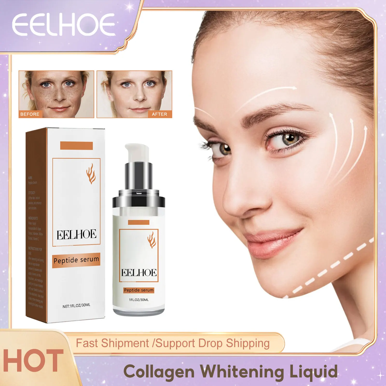 Anti Wrinkle Serum Fade Fine Lines Brighten Dark Skin Repair Damaged Rough Treatment Firm Sagging Blemish Removal Facial Essence the firm of girdlestone торговый дом гердлстон т 5 на англ яз