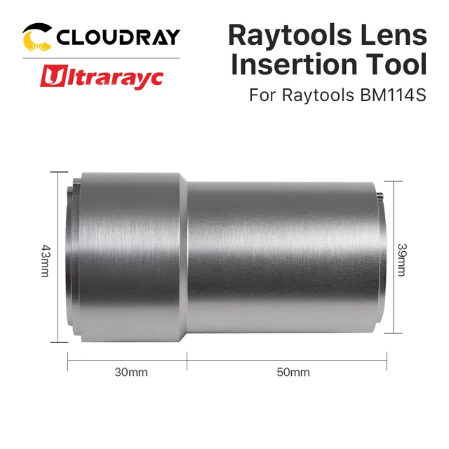 Ultrarayc Raytools Lens Insertion Tool for Focusing and Collimating Lens  on BT210S BT240S BM111 BM110 BM109 Laser Cutting head 4