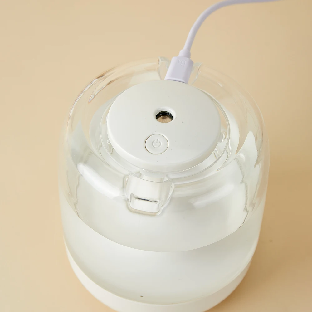 650ML Humidifier USB Desktop Indoor Air Atomization Humidifier Household Mute Large Spray Humidifier 6