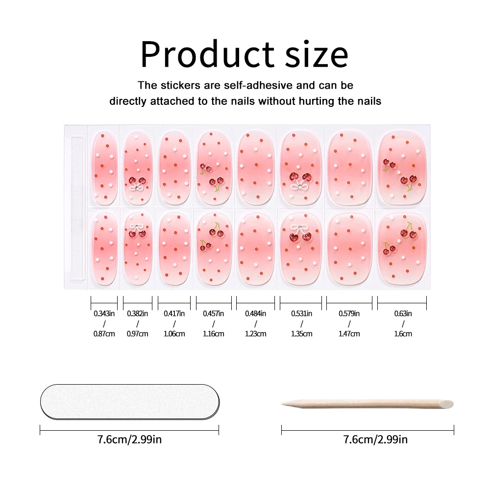 Radiant Shimmer Collection: Sparkling Gel-Texture Nail Strips with High-Shine Glitter & Gold Foil