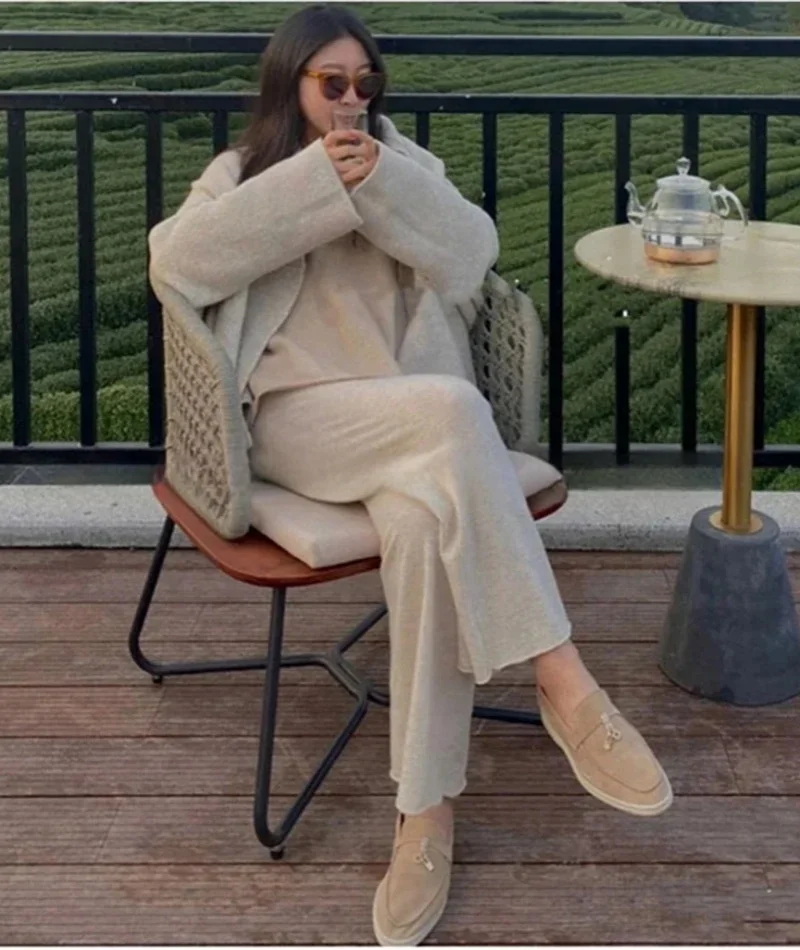 Summer men's sports shoes 2024 Spring and Autumn new women's leather loafers lazy casual shoes flat bottomed moccasin shoes