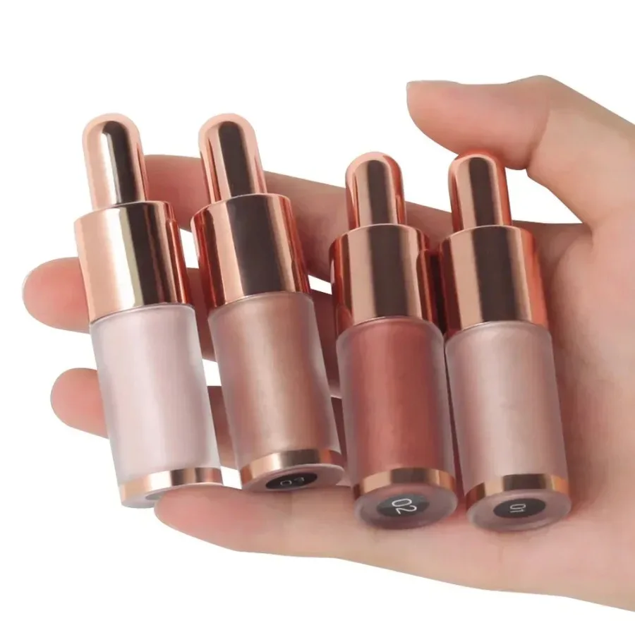 

Фирменный ярлык 4 мл блестящая жидкая тени для век, пигмент, стойкий, легко окрашиваемый, блестящий, 6 цветов, хайлайтер тени для глаз, макияж оптом