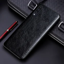 Premium PU Leather Case with Elegant Solid Color Design for Samsung Galaxy Series (Black)