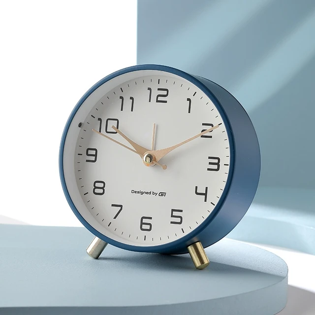 Reloj Despertador Creativo De Pequeño Tamaño Para La Mesilla De Noche Del  Dormitorio, Reloj Digital De Plástico Para La Sala De Estar, Reloj De Mesa  Decorativo Shuangling Para Estudiantes, 1 Pieza (sin