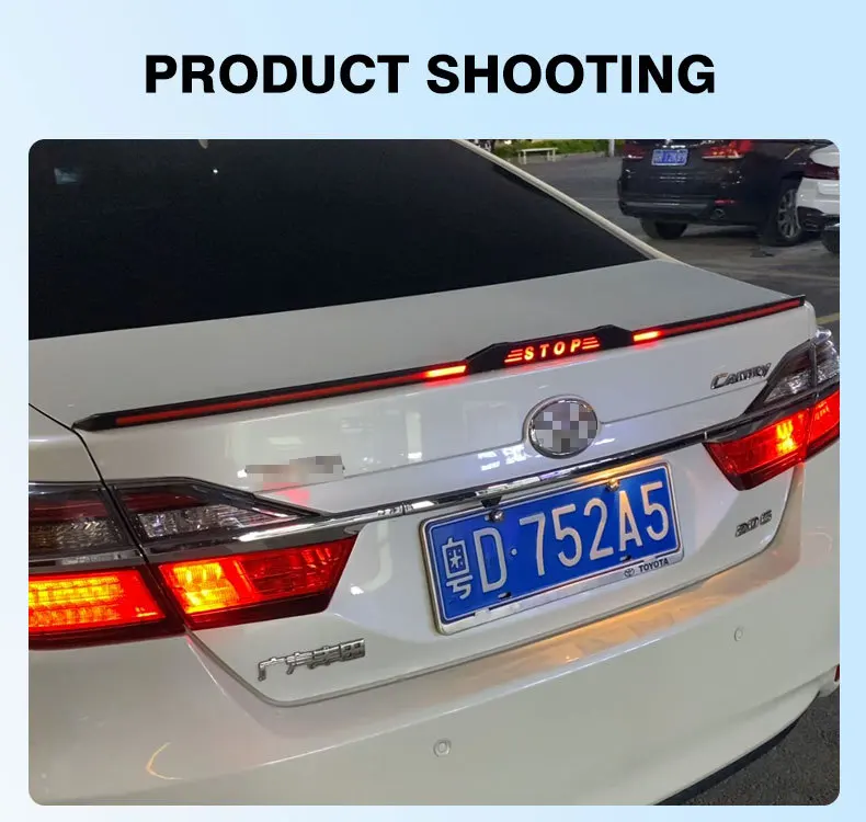 120CM Dynamischer Auto-Spoiler Bremslichtstreifen Universeller LED-Spoiler Heckspoiler-Lippen-Kit 50 Zoll Dreistufige Auto-Kofferraum-Bremslichter – Detail 8