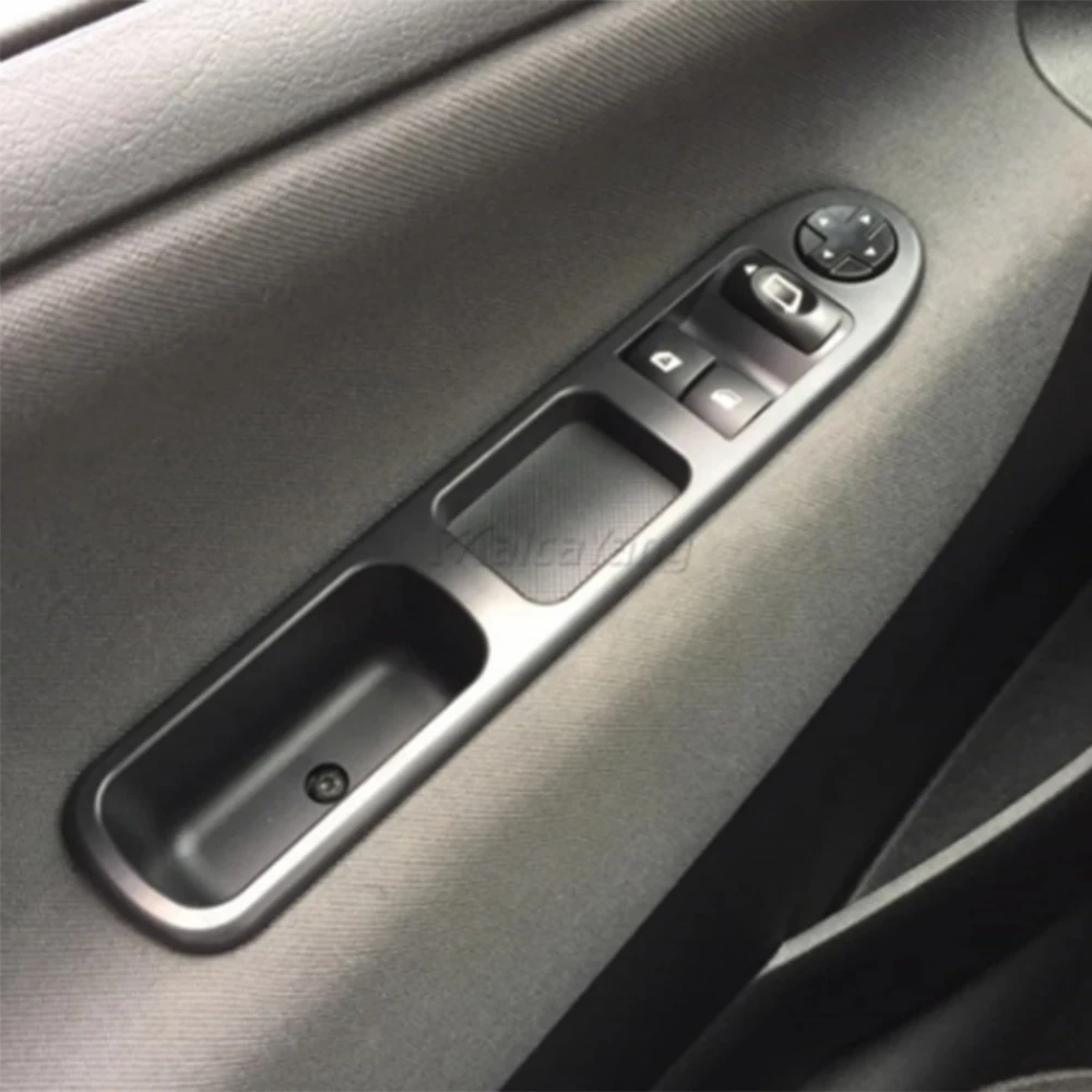Bouton Levé Vitre électrique - Pour Peugeot 207 / Citroën C3 2007-2014, Référence 6554.QC