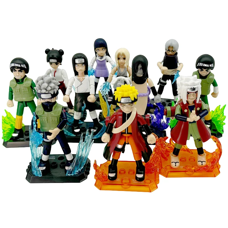 NARUTO　フィギュアセット　13種 Naruto Action Figure Cute Uzumaki Naruto Kakashi Uchiha