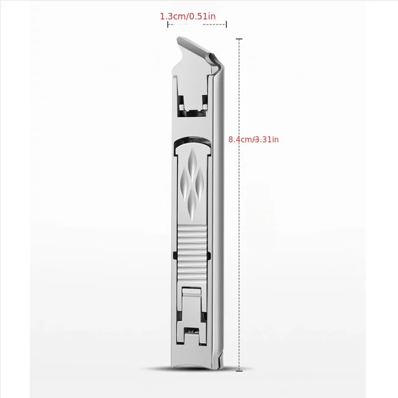 Nail Cutter Double Head Folding Nail Clippers Stainless Steel Cutter Clippers Manicure Pedicure Finger Toe Scissors Manicur nail clipper set nail care kit nail scissors set nail clippers manicure pedicure kit manicure set manicure sets manicure nail clipper set nail clippers kit