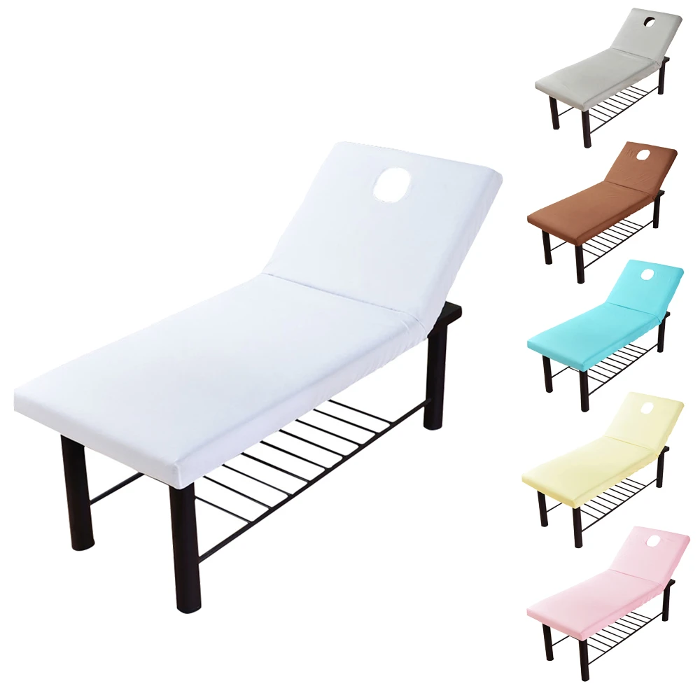 Massage Table Cover Bed Fitted Sheet Elastic Full Cover Rubber Band