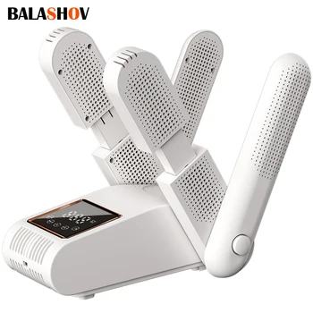 Shoe Dryer Portable Electric Shoe and Boot Dryer 180° Folding Design Smart Display for Shoes Gloves Hats Socks Ski Boots 1