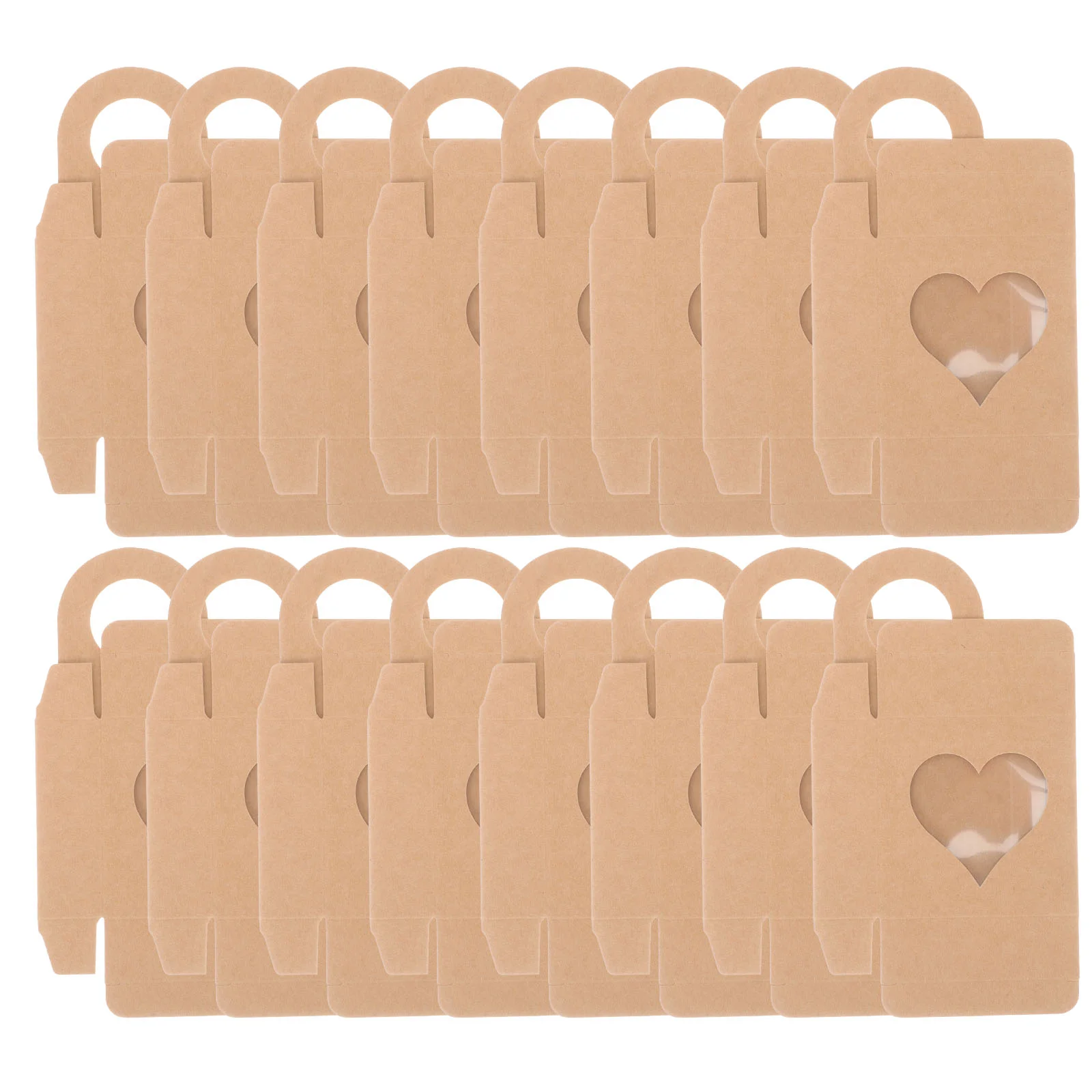

25Pcs Storage Box Delicate Bottle Holder Bottle Gift Container Package Box