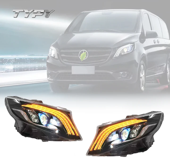 LED Headlamp Suitable Upgrade Change Maybach LED Headlights Head Lamp For  Mercedes-Benz V-Class Vito V250 V260 2016-2020 - AliExpress