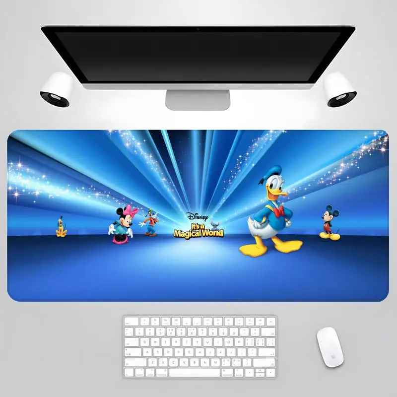 

Disney Mickey Durable Rubber Mouse Mat Pad Cool Gaming Mouse Keyboard Pad LockEdge Gamer Table Desk Office Computer Accessories