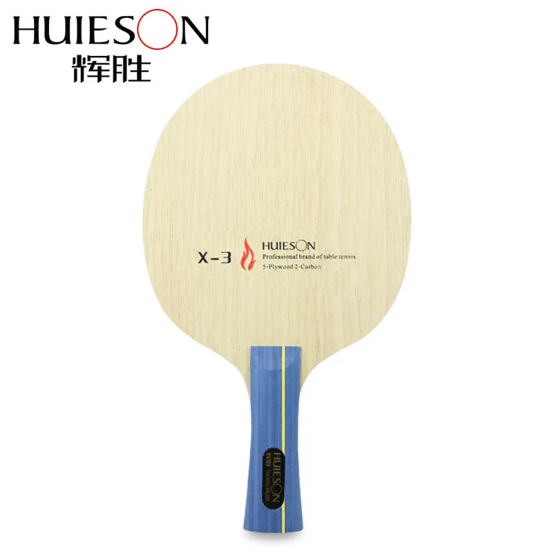 

Huieson Table Tennis Training Blade X3, 7 Plywood Ayous Carbon Ping Pong Paddle for DIY Table Tennis Racket