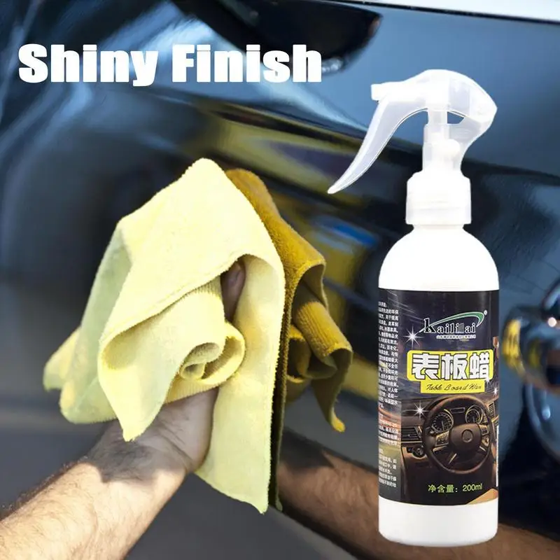 

200ml Car Spray For Metal Glass Car Coating Spray Detailing Quick Wax Protective Car Spray Long Lasting Maintenance Supplies