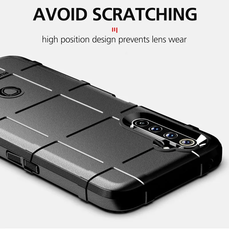Anti-Slip Military-Grade Shockproof Silicone Armor Phone Case