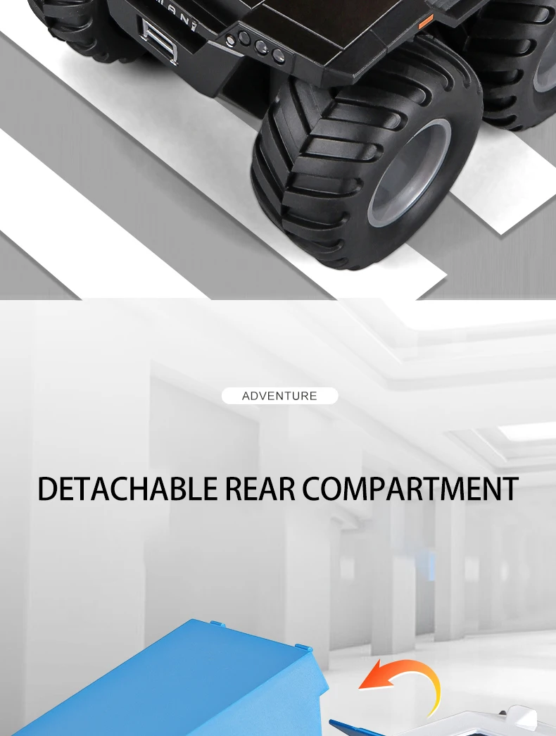 1:24 Scale 8X8 Diecast Avtoros Shaman Alloy Armored Model Car Diecast Toy Sound And Light Swat Car