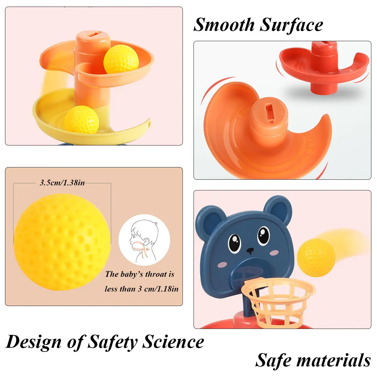 Baby Sliding Ball Track Toy 5