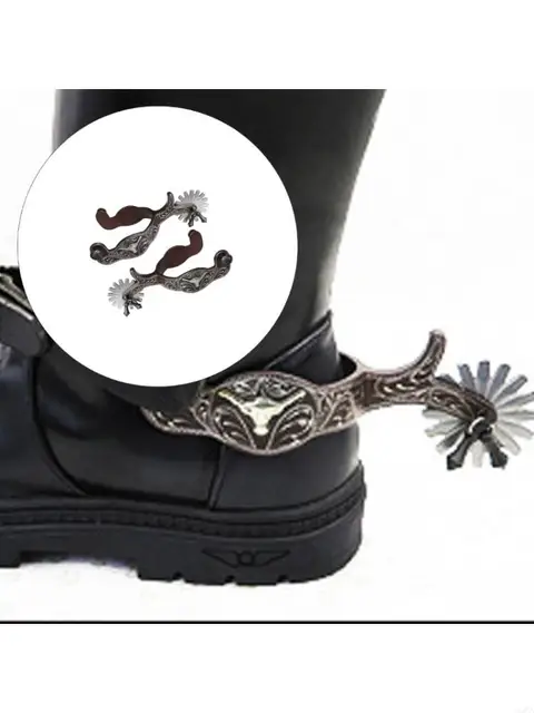 Horse Spur Replacement Metal Western Cowboy Spur Competition Equipment Horse Spur Replacement Metal Western Cowboy Spur Competition Equipment