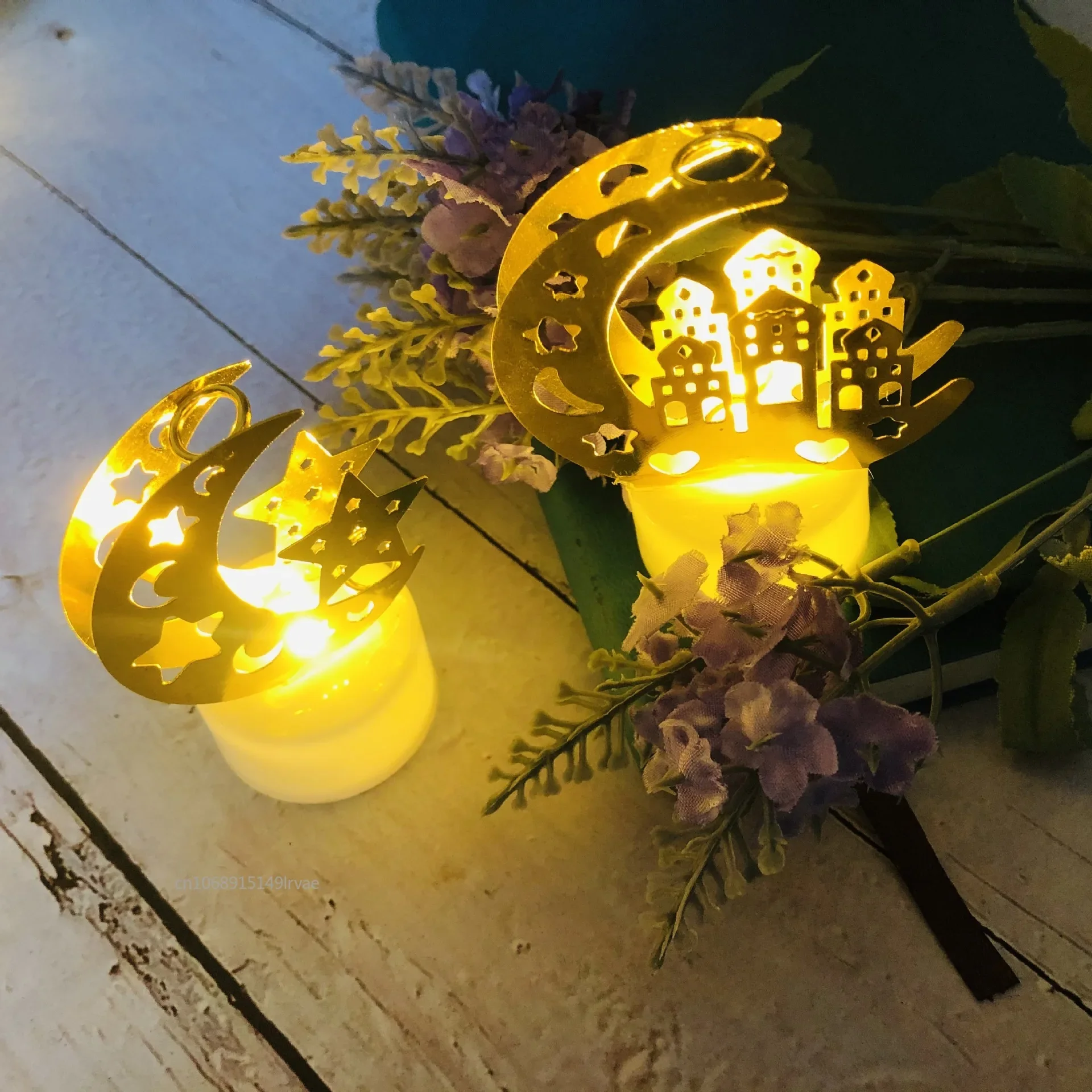 Eid Mubarak Moon Star Lights Ramadan Decoration for Home 2025 Islamic Muslim Ramadan Kareem Party Eid Al Adha Gift Party Decor